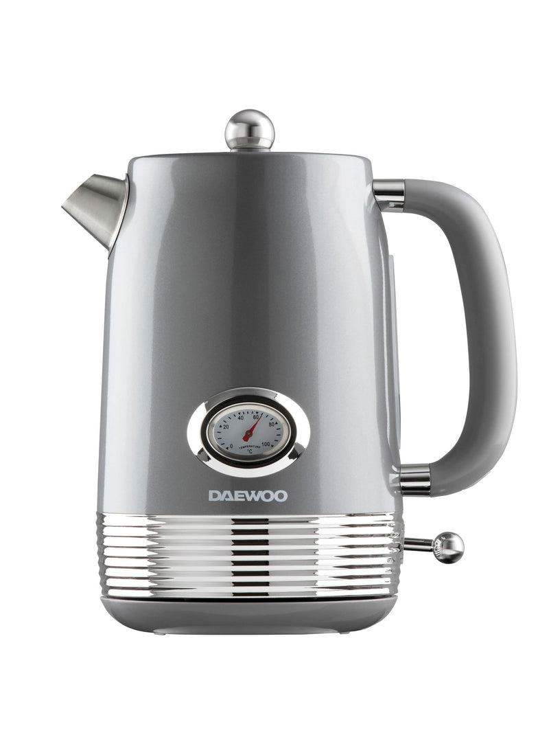 Daewoo Grey Denver 1.5L kettle - British product