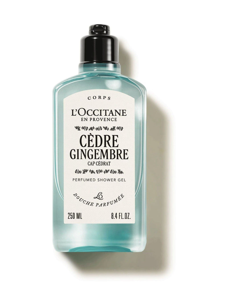 L'Occitane Cédre Gingembre shower gel 250ml, UK version