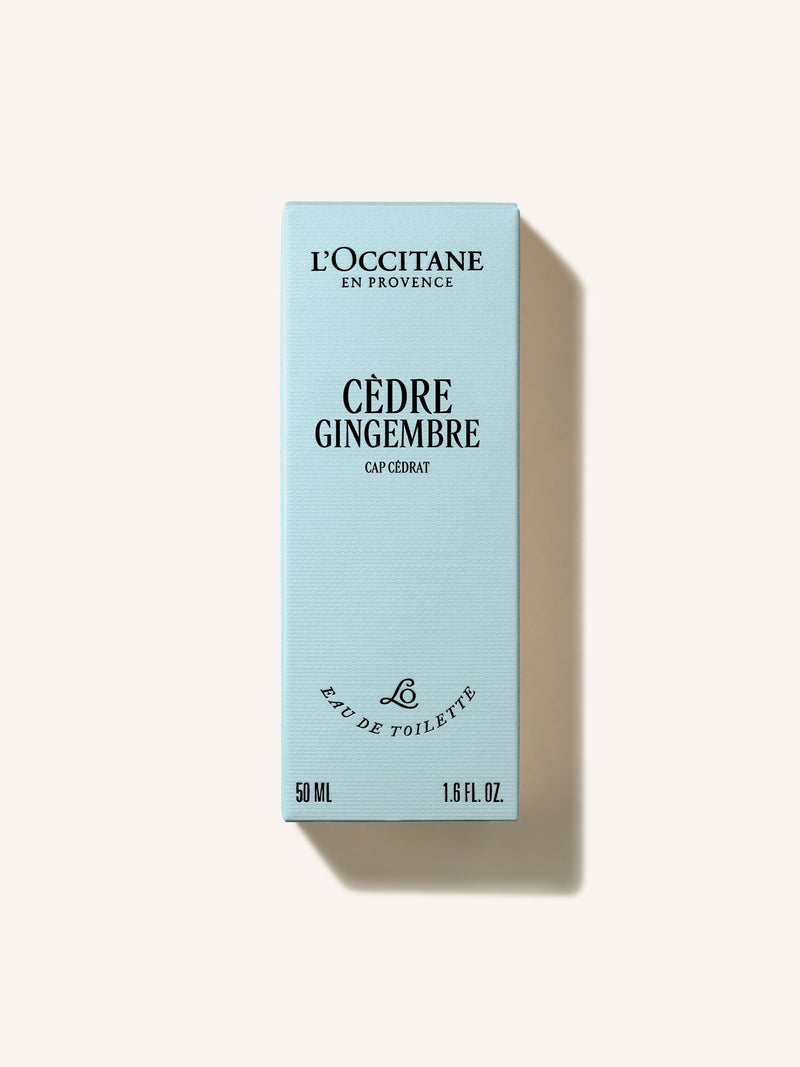 L'Occitane Cédre Gingembre eau de toilette 50ml, UK version