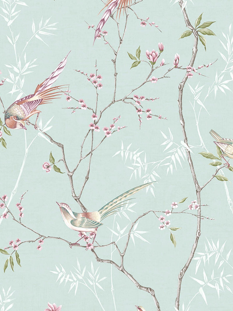 Graham Brown Duck Egg Tori wallpaper 10m - British product