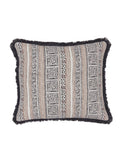 Bedeck Zenda decorative cotton cushion, imported from the UK