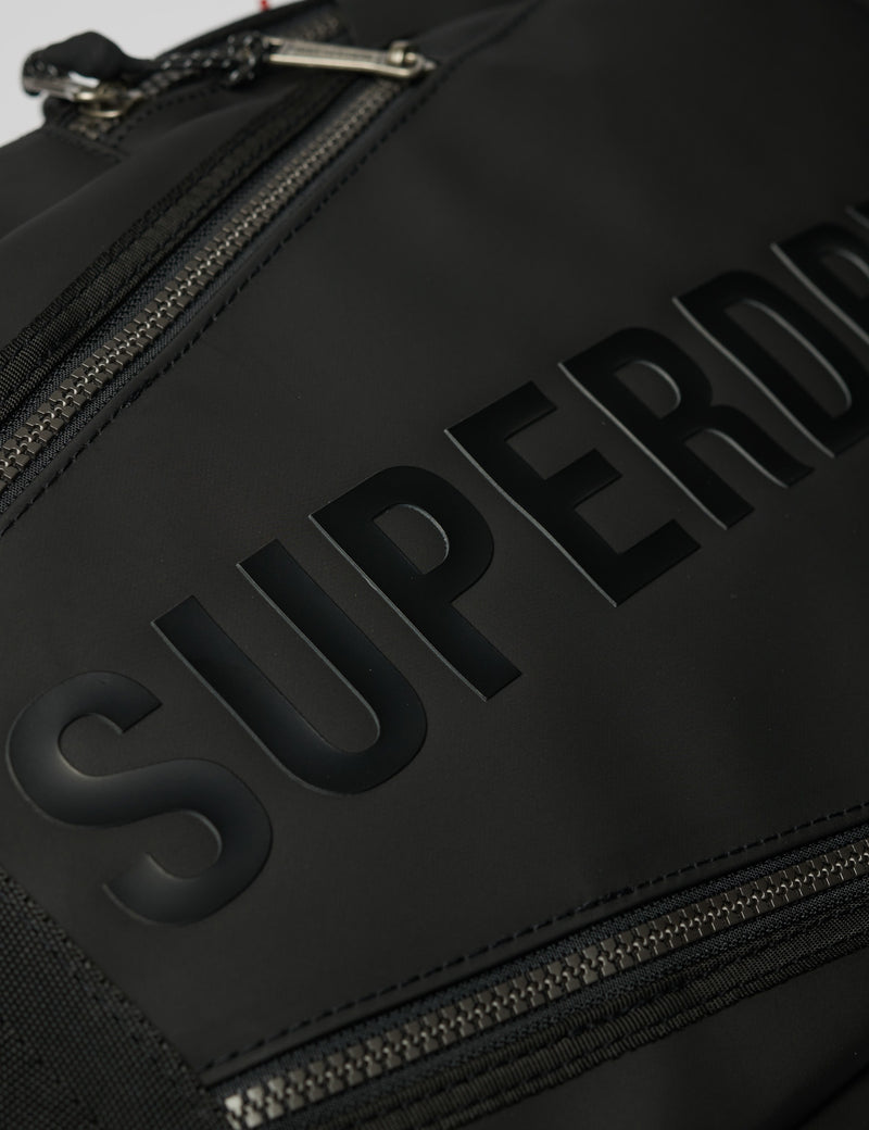 Superdry Zip Detail Backpack with padded laptop sleeve (British brand)