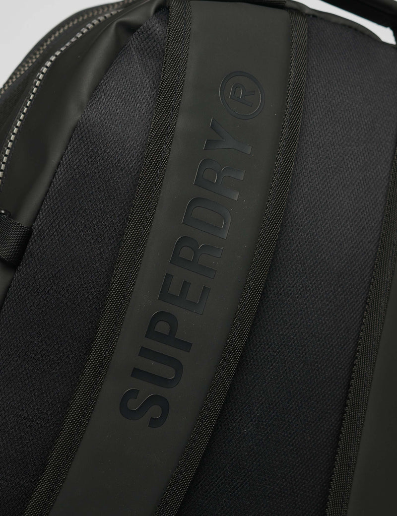Superdry Zip Detail Backpack with padded laptop sleeve (British brand)