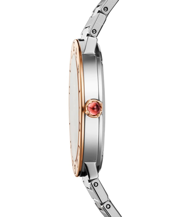 Bvlgari BVLGARI watch stainless steel rose gold 33mm, UK version