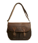 Harrods Barbour Waxed Tarras Messenger Bag- Buy online at McGrocer