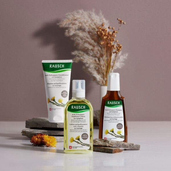 Rausch Anti-Dandruff Scalp Lotion with Coltsfoot 200ml, imported from Switzerland