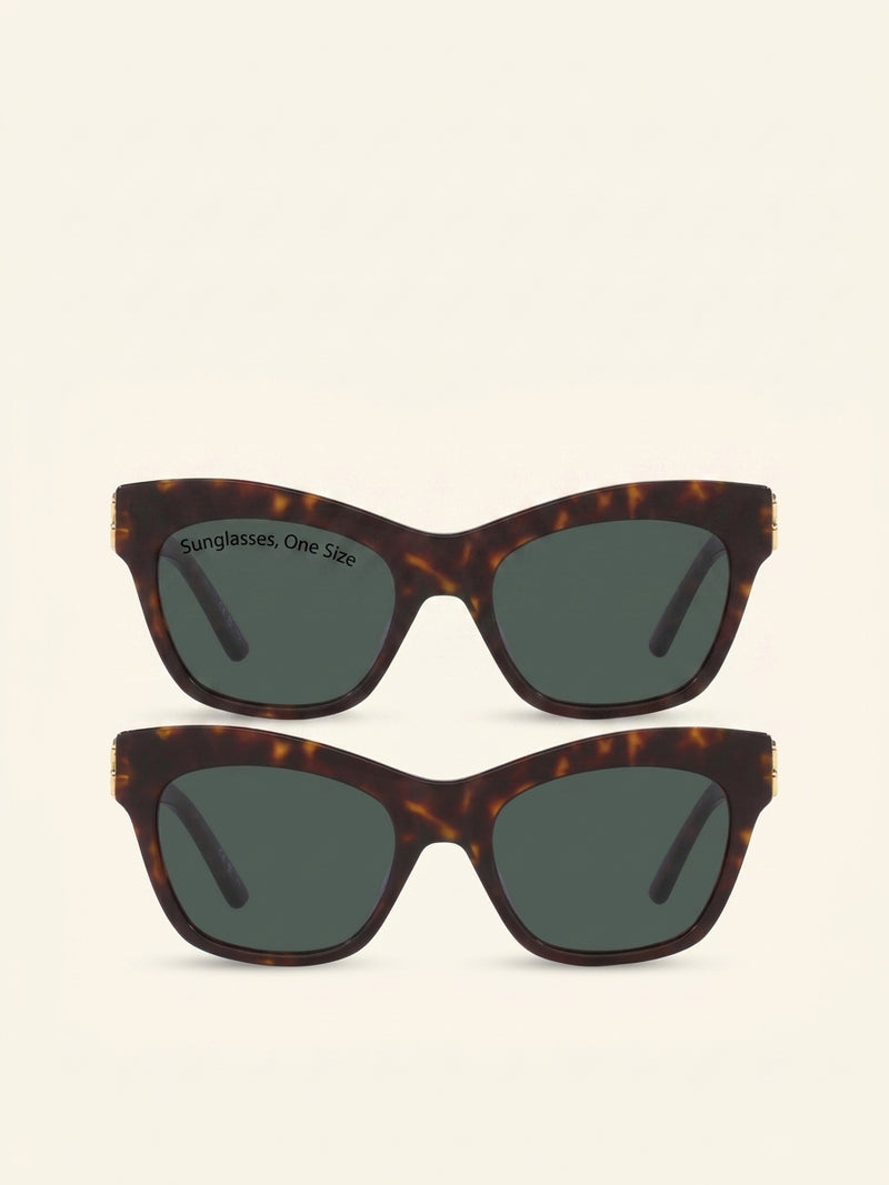 Balenciaga cat-eye acetate sunglasses 50mm, imported from the UK