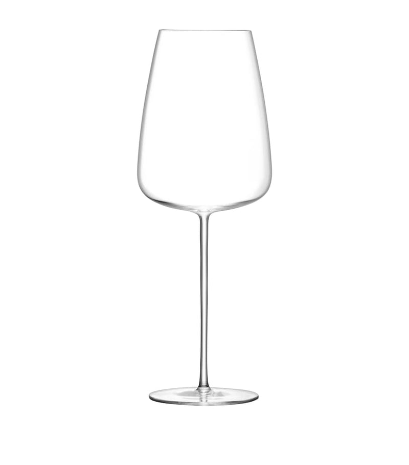Set of two LSA International red wine grand glasses with 800ml capacity, UK version