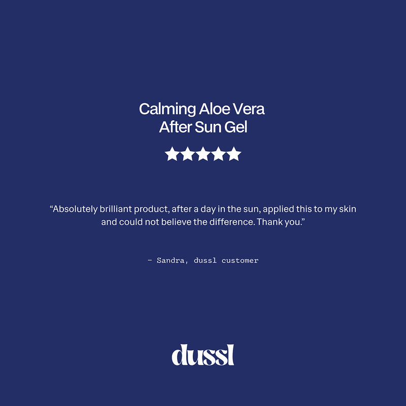 dussl Calming After Sun Gel British product