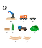 Brio Starter Lift & Load Set wooden railway toy - British product