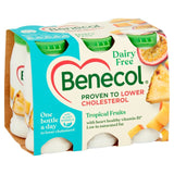 Benecol Cholesterol Lowering Yoghurt Drink Dairy Free Tropical 6 x 67.5g - McGrocer