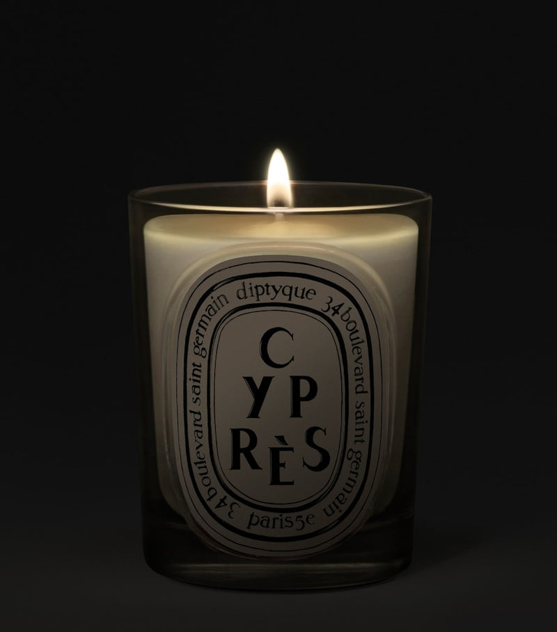 Diptyque Cypres scented candle 190g, imported from the UK