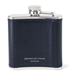 Aspinal of London leather classic hip flask - British product