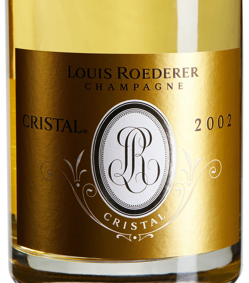 Louis Roederer Cristal Millesime Brut 2002 Champagne 3L, UK version