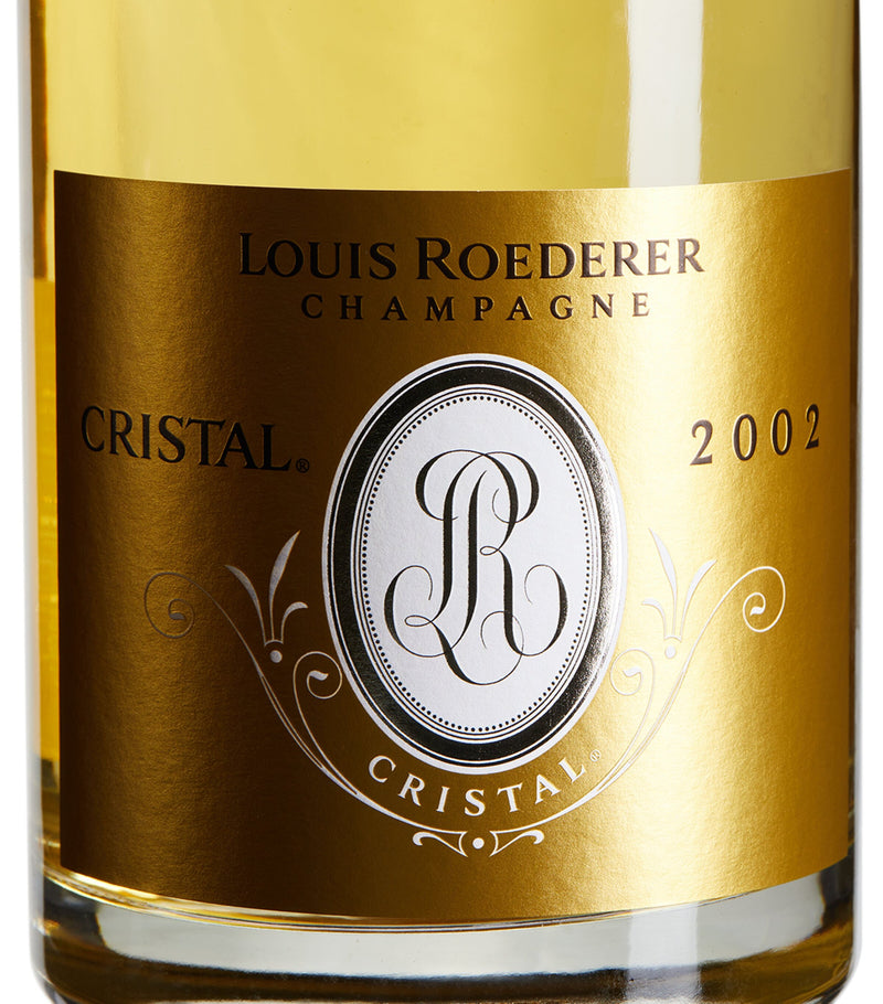Louis Roederer Cristal Millesime Brut 2002 Champagne 3L, UK version