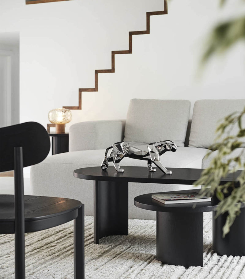 Lladró Porcelain Panther Figurine, UK version