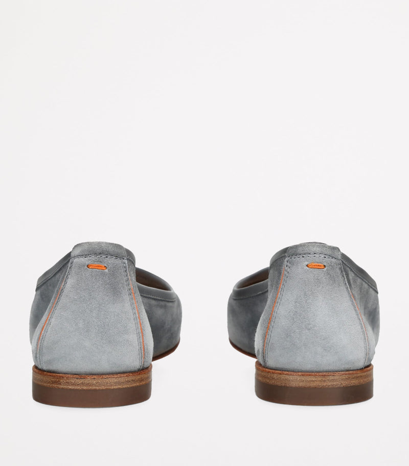 Santoni Wildleder Andrea Loafers (britische Marke)
