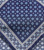 Eton silk floral pocket square 33cm (British brand)