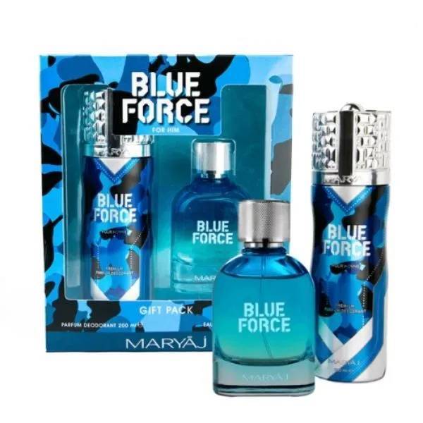 Maryaj Blue Force 2Pcs fragrance gift set, UK version