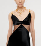 Schiaparelli rhinestone vine necklace, UK version