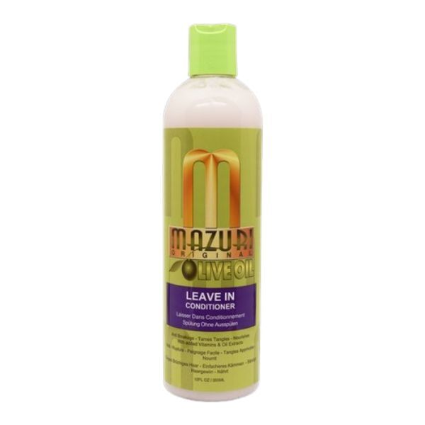 Mazuri Olive Oil Leave-In Conditioner 355ml, imported from the UK