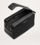 Aspinal Of London Leather Mount Street Toiletries Bag - British product