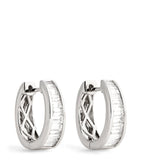 Anita Ko white gold diamond Meryl huggie earrings, UK version