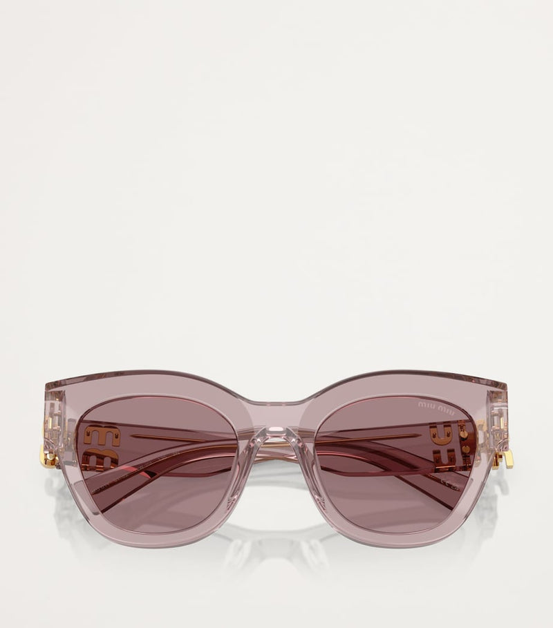 Miu Miu acetate square sunglasses MU01YS (British brand)