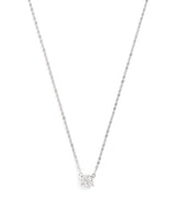 Harrods Harrods White Gold and Diamond Pendant Necklace (0.75ct)- Buy online at McGrocer