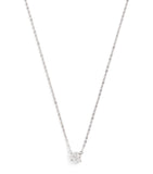 Harrods white gold diamond pendant necklace 0.75ct (British brand)