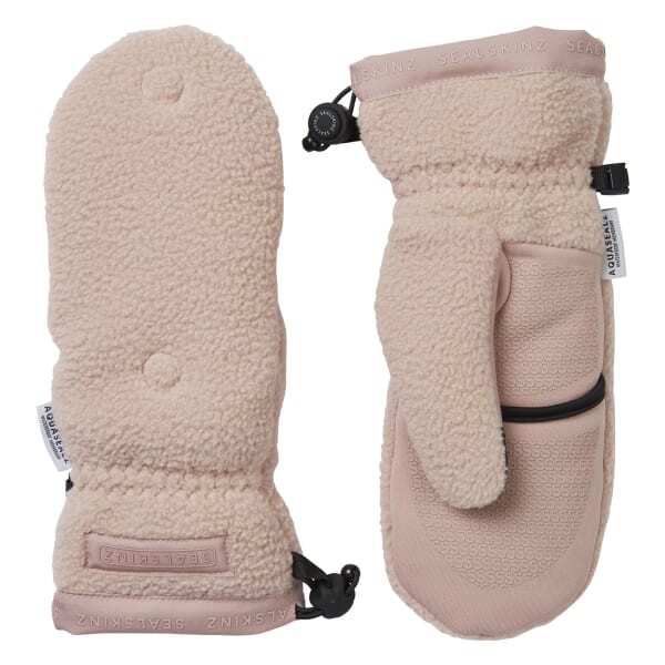 Sealskinz convertible mittens windproof sherpa fleece, imported from the UK