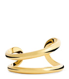 LIÉ STUDIO gold plated Maggie cuff bangle (British brand)