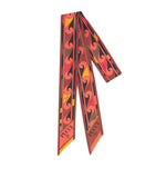 PUCCI silk printed scarf 5cm x 120cm, imported from the UK