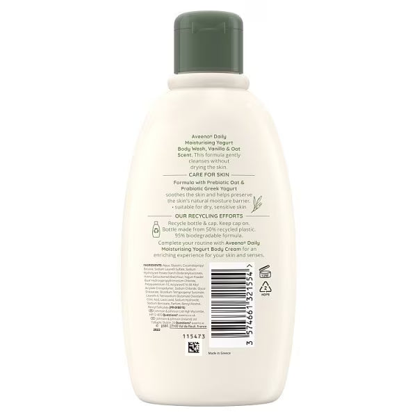 Aveeno Vanilla & Oats Body Wash 300ml - British product