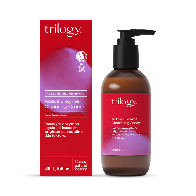 Trilogy Active Enzyme Cleansing Cream Age Proof 200ml (British brand)