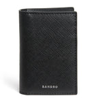 Sandro Paris faux leather bifold card holder (British brand)