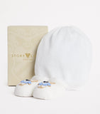 Story Loris gift set with Teddy Bear beanie and boots (British brand)