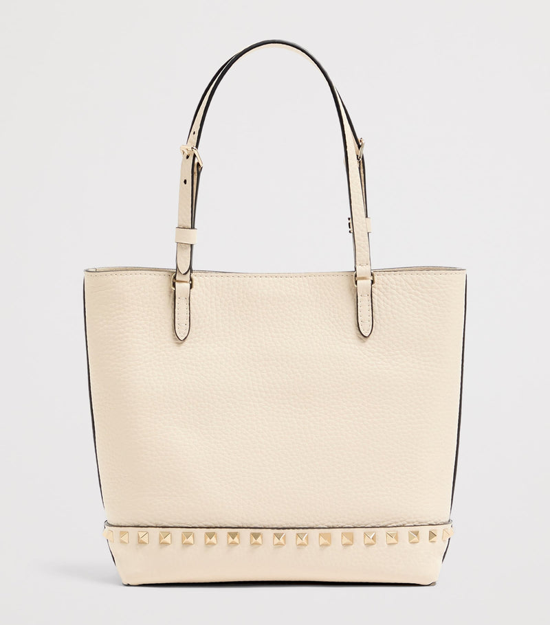 Valentino Garavani rockstud leather tote bag, UK version