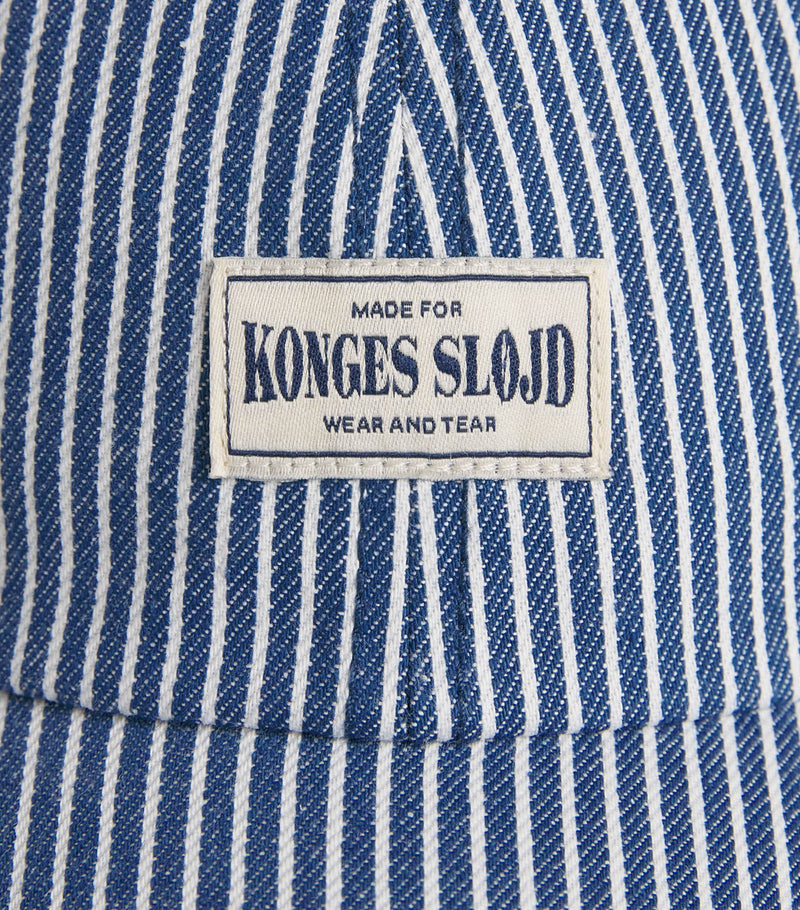 KONGES SLOJD Organic Cotton Stripe Baby Hat, UK version