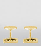 S.T. Dupont cufflinks with engraved logo, imported from the UK