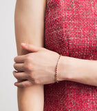 Suzanne Kalan rose gold ruby tennis bracelet, UK version
