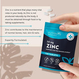 Nutravita zinc tablets 50mg 120 count (British brand)