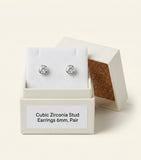 Vivienne Westwood Orb stud earrings with crystals - British product