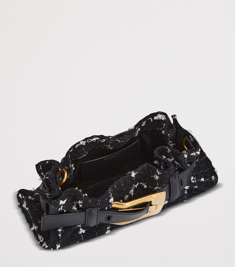 Balmain Mini Tweed Anthem shoulder bag - British product