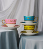 Wedgwood Bone China Bacchus teacup and saucer (British brand)