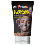 Superdrug 7th Heaven Charcoal Mud Mask with Glycolic Acid Face Mask 50g Tube- Buy online at McGrocer
