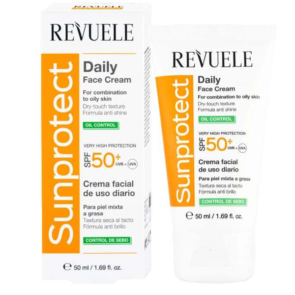 Revuele Sun Protect SPF 50 face cream, UK version