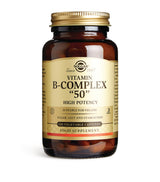 Harrods Solgar Vitamin B-Complex 50 High Potency Supplement 100 Capsules- Buy online at McGrocer