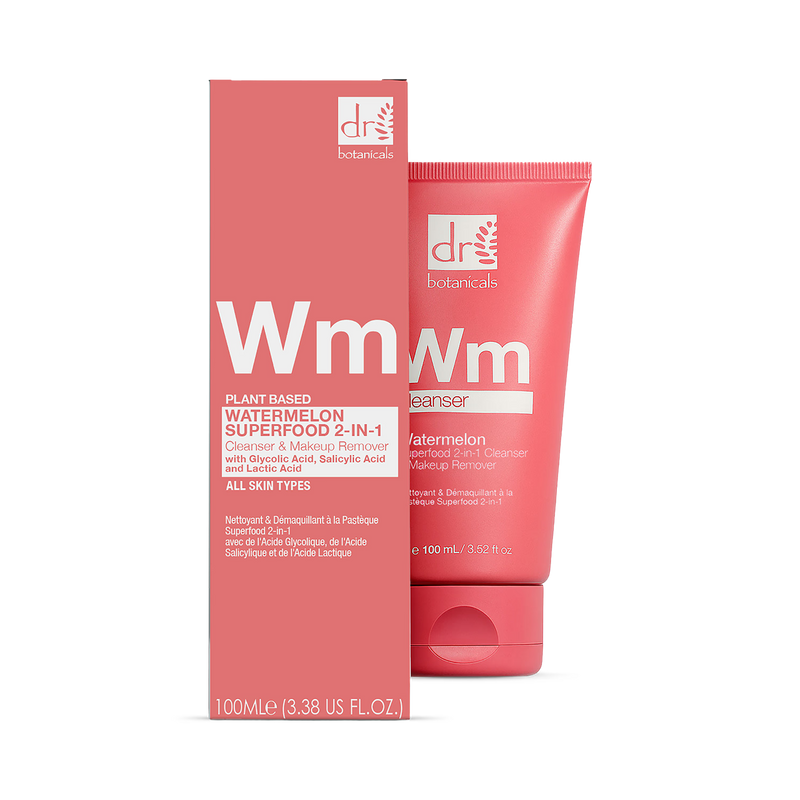 Dr Botanicals Watermelon Superfood 2-in-1 Cleanser 100ml, UK version