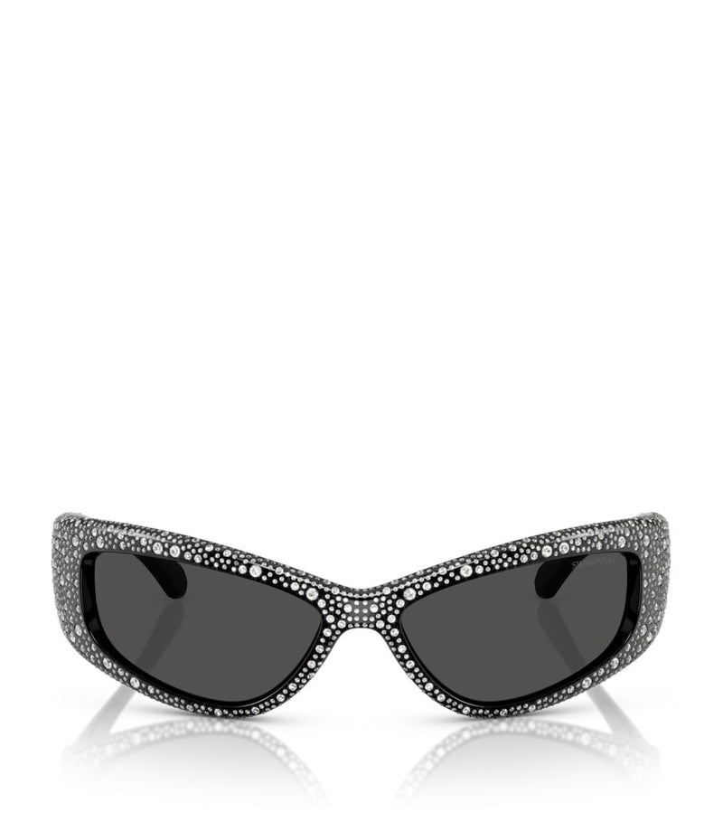 Swarovski SK6027 sunglasses acetate frame - British product
